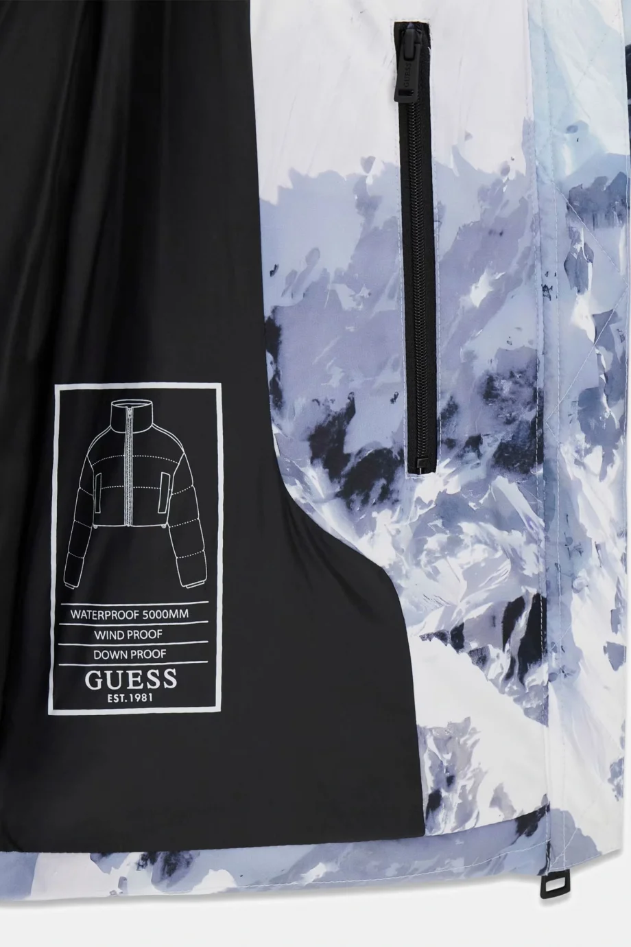 Guess Printed Kadın Çok Renkli Mont W5BL92W3282-PB1E