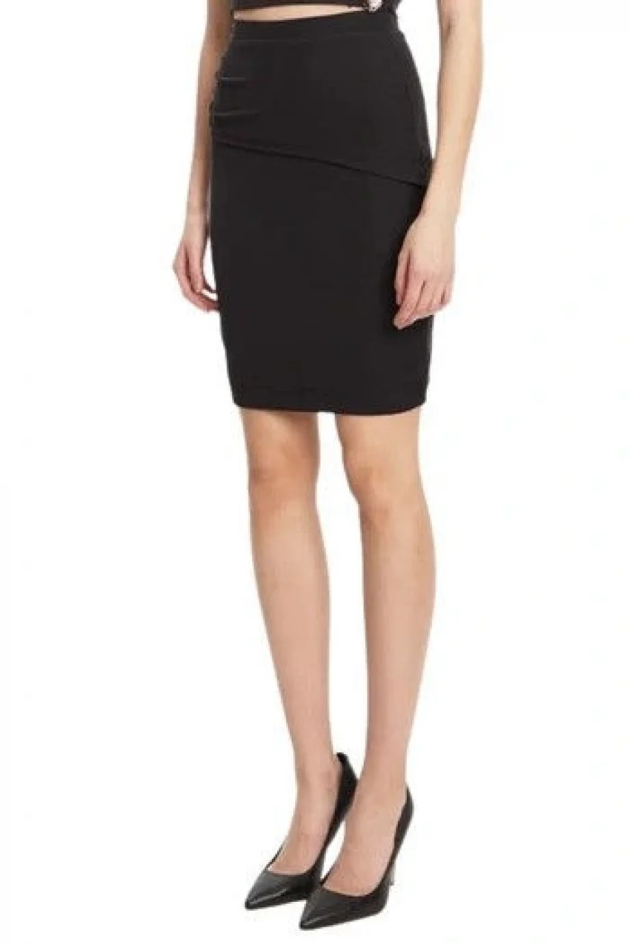 Guess Prisca Kadın Siyah Modal Karışımlı Kalem Etek W5YD64KAQL2-JBLK