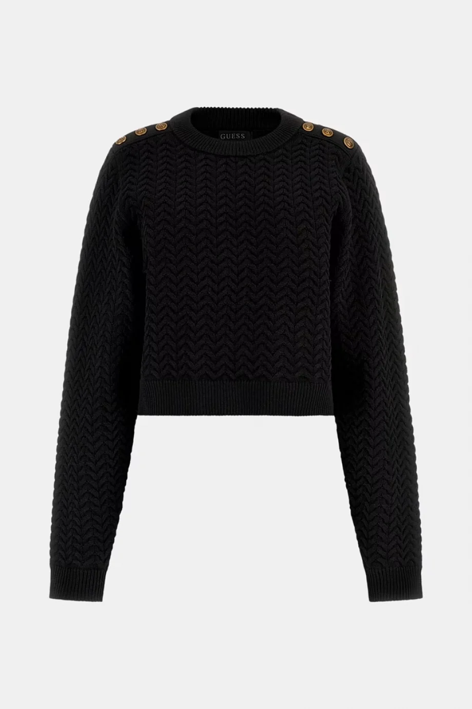 Guess Puruka Kadın Siyah Triko W5BR87Z3LX2-JBLK
