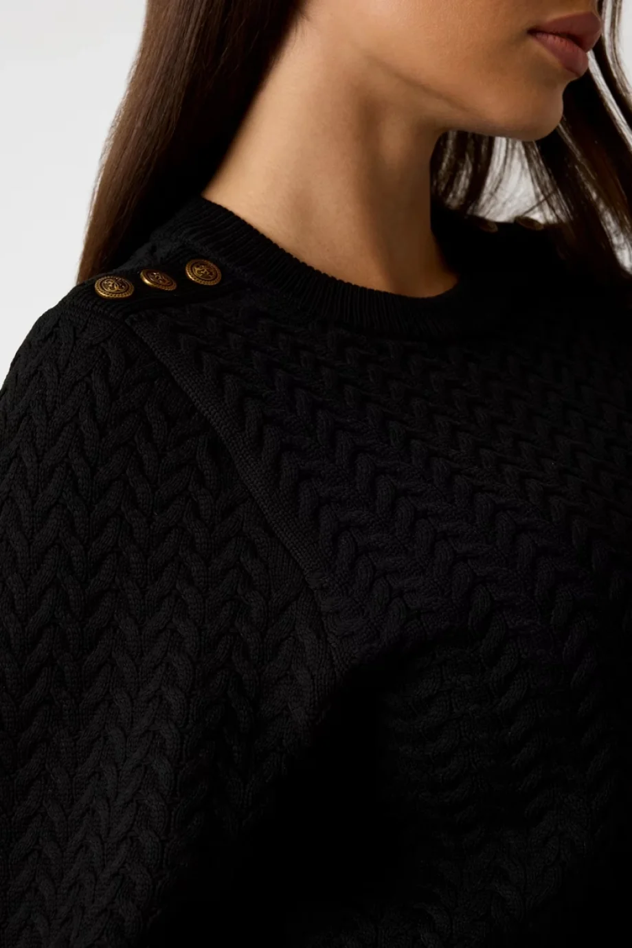 Guess Puruka Kadın Siyah Triko W5BR87Z3LX2-JBLK