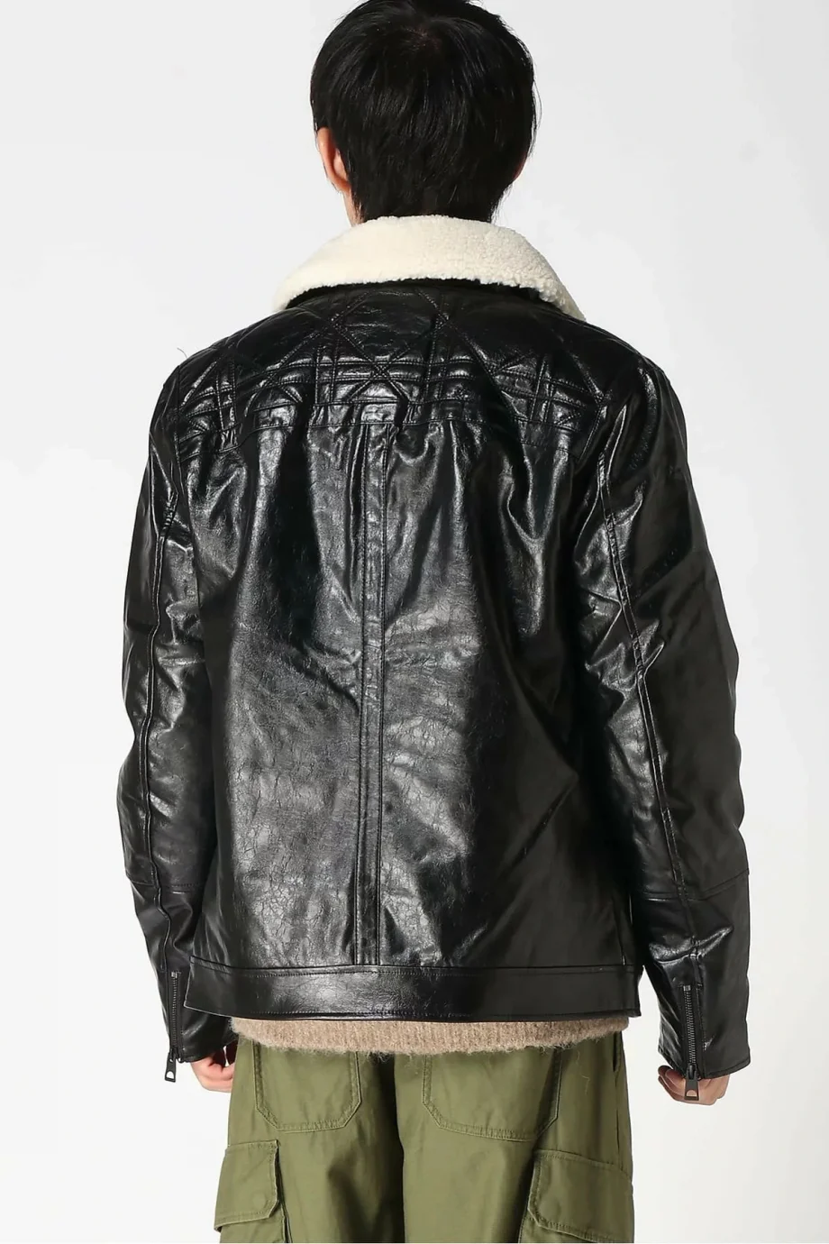 Guess Quilting Erkek Siyah Ceket M5BL2NW0390-JBLK