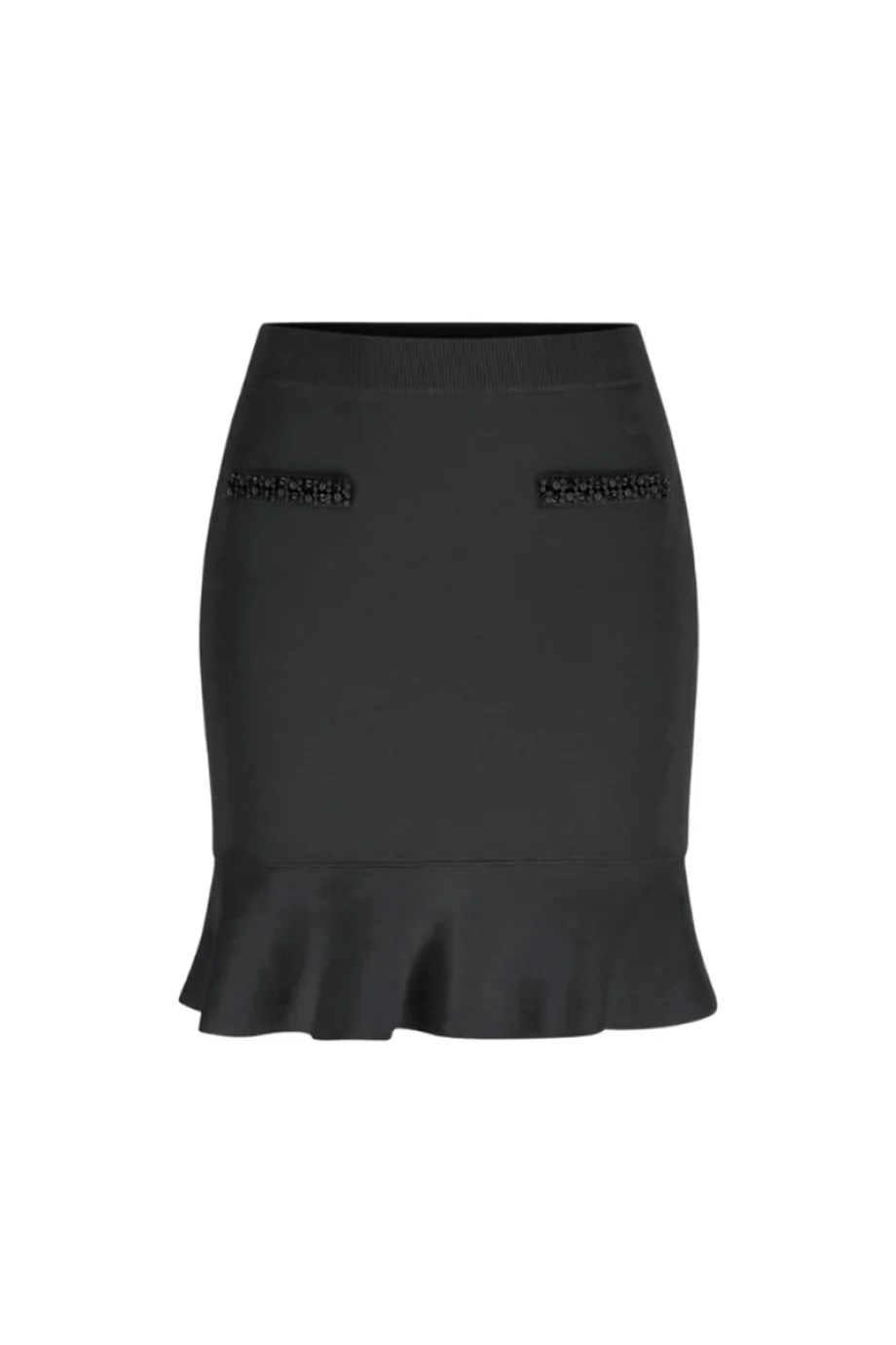 Guess Raina Triko Kadın Siyah Etek W6RD75Z4422-JBLK