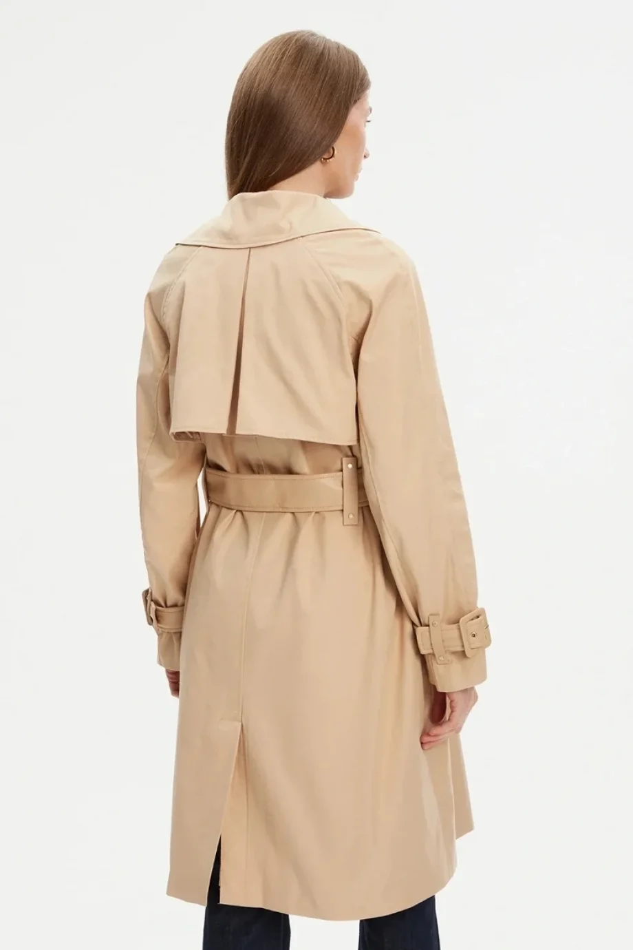 Guess Raphaelle Kadın Krem Trençkot W5YL02WHDF1-A11T