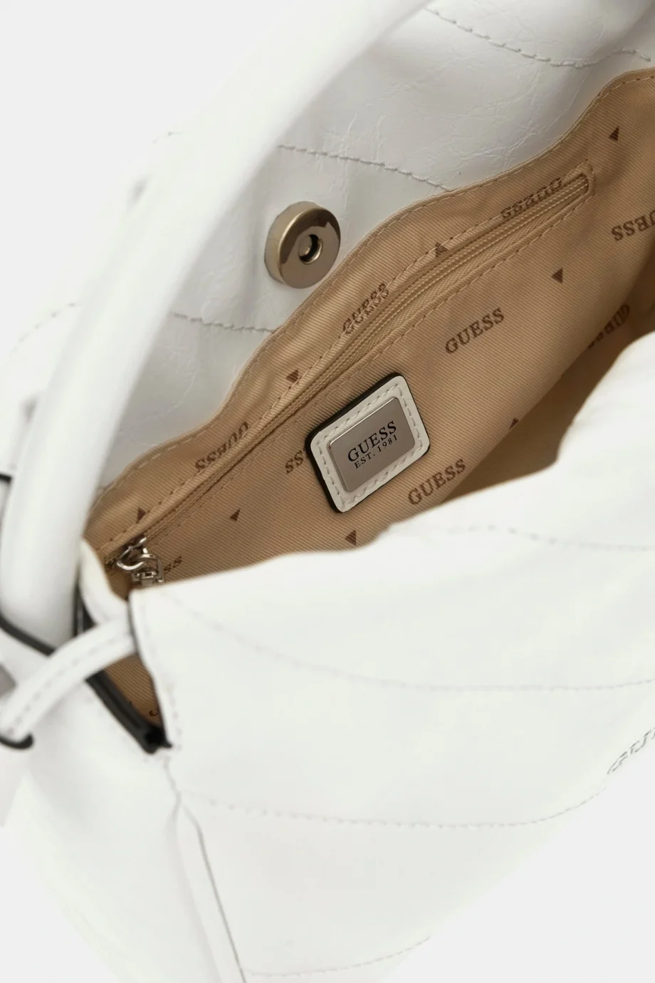 Guess Rosalba Kadın Beyaz Çapraz Askılı Çanta HWMY9659160-WHI