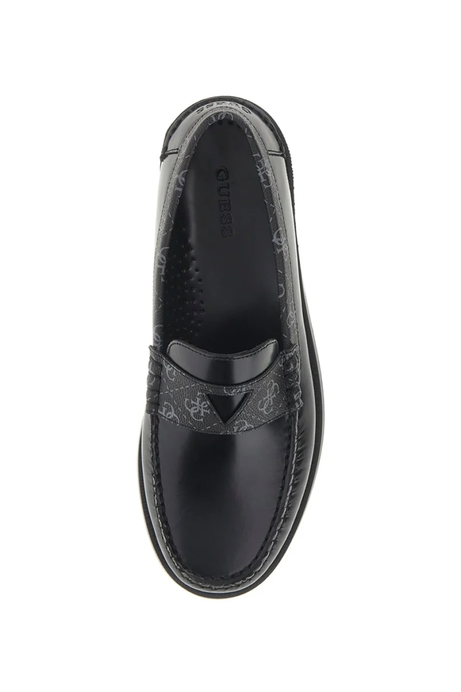 Guess Rossio Erkek Siyah Casual Ayakkabı FMPROSFAL14-BLACK