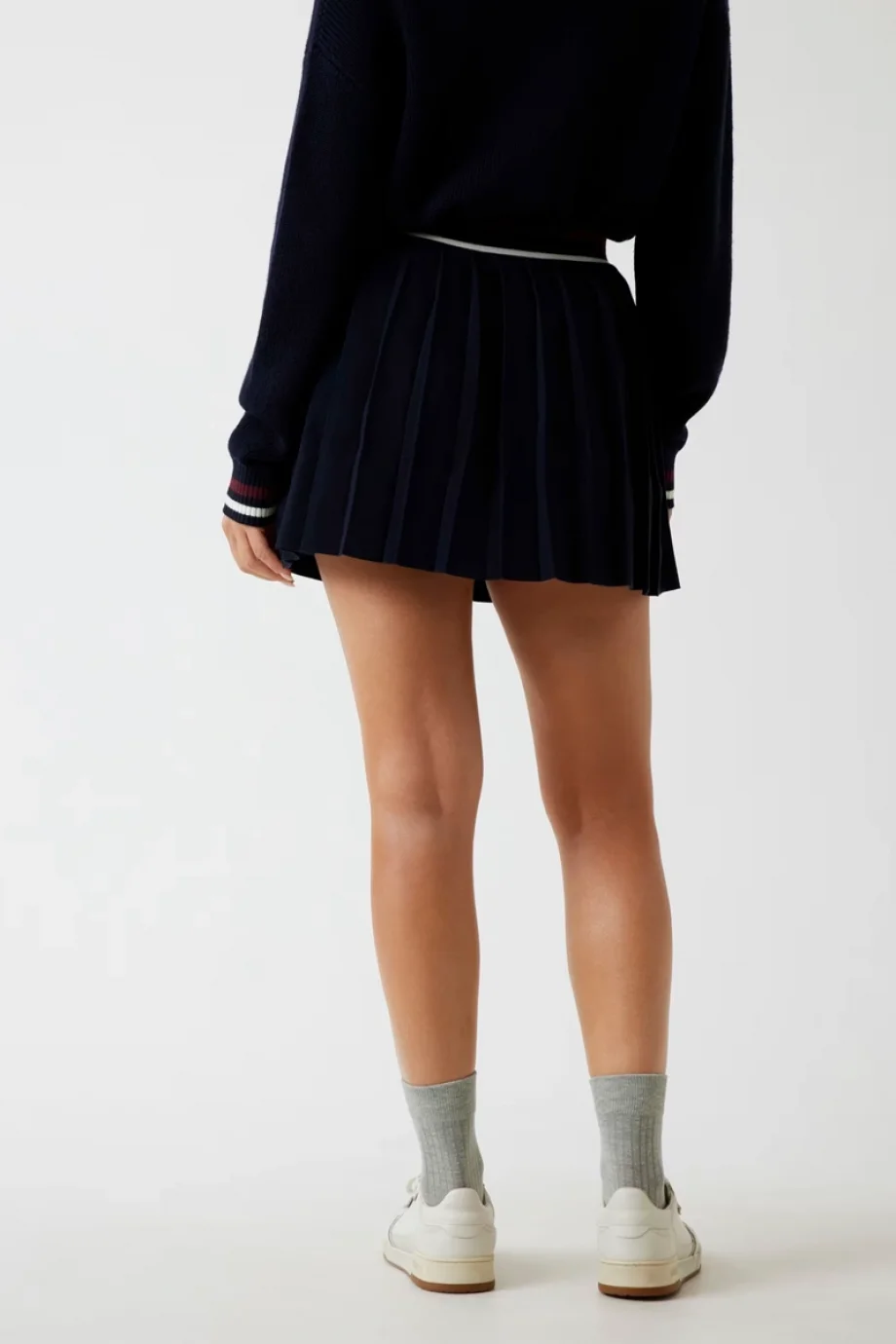 Guess Sabina Kadın Lacivert Aktif A Kesim Yün Karışımlı Triko Etek V5BD02Z1152-A74A