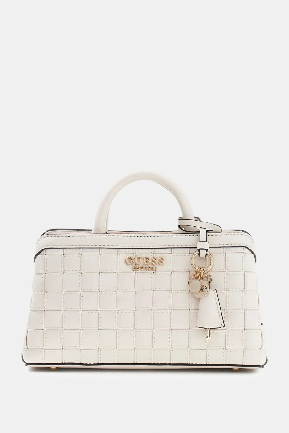 Guess Sandy Küçük Girlfriend El ve Omuz Kadın Beyaz El Çantası HWWG8418050-OFF