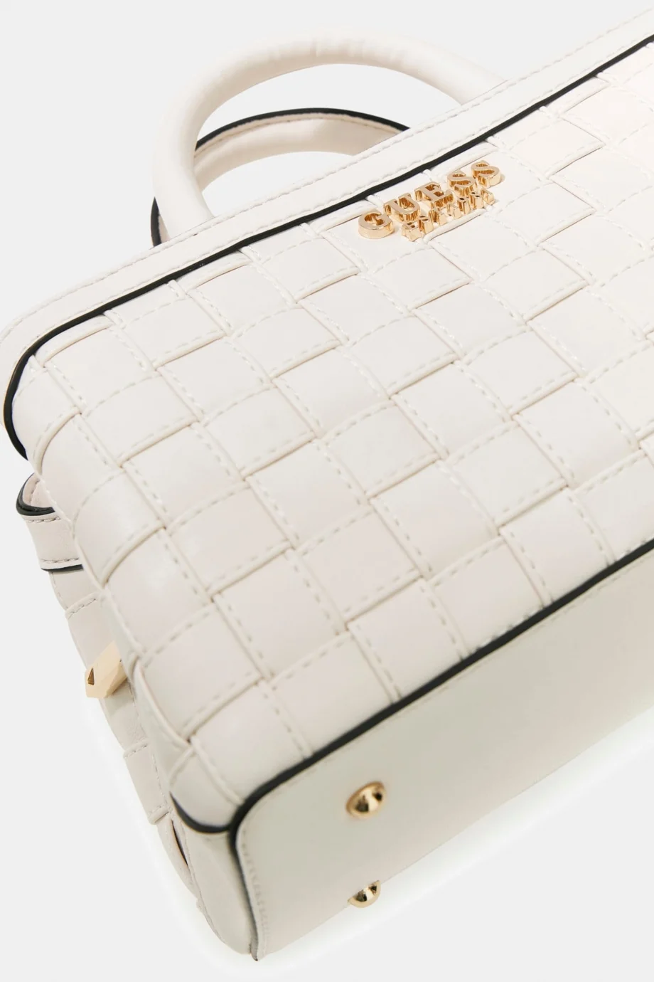 Guess Sandy Küçük Girlfriend El ve Omuz Kadın Beyaz El Çantası HWWG8418050-OFF