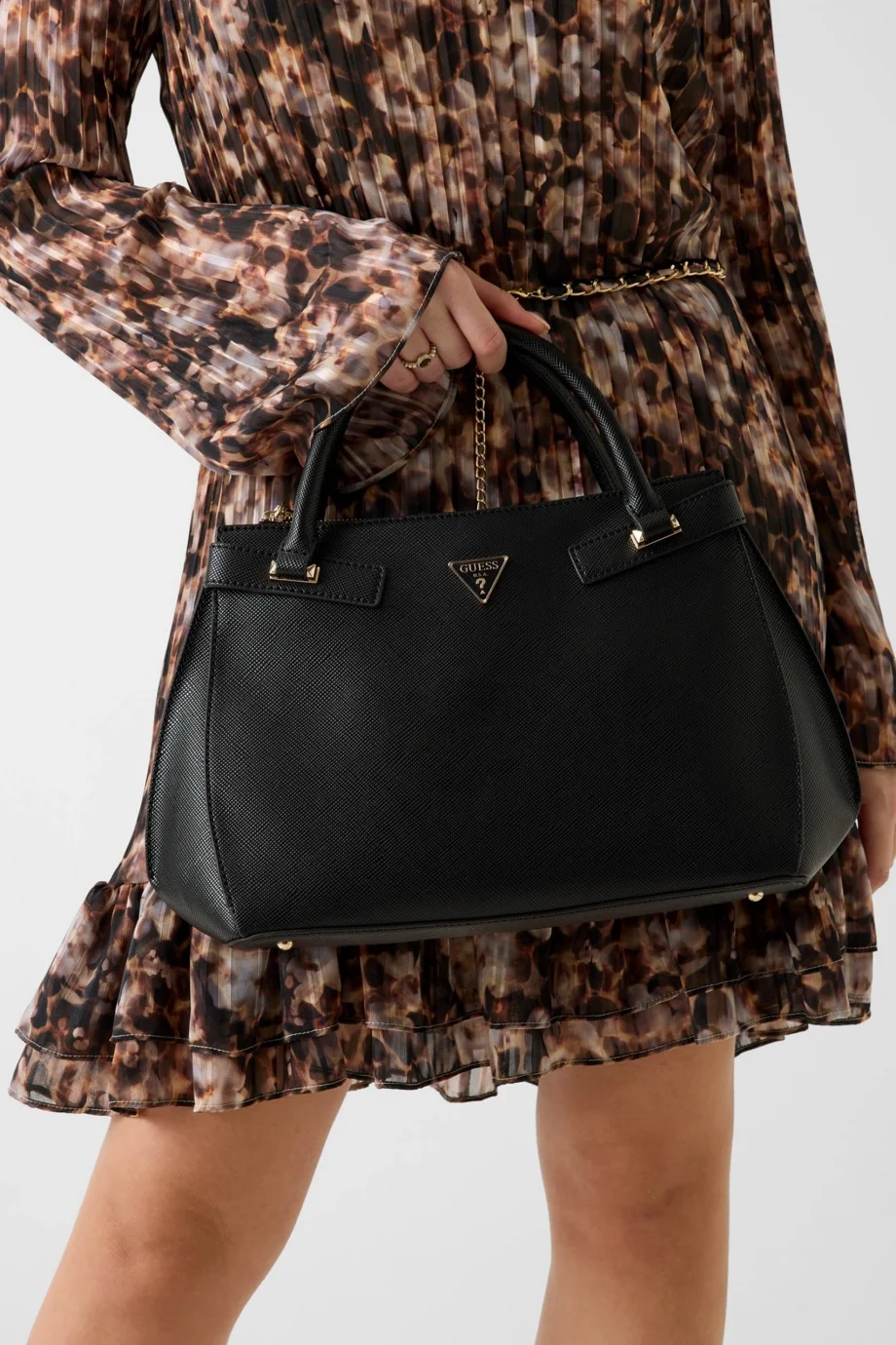 Guess Serenova Girlfriend Kadın Siyah El Çantası HWZG8091060-BLA