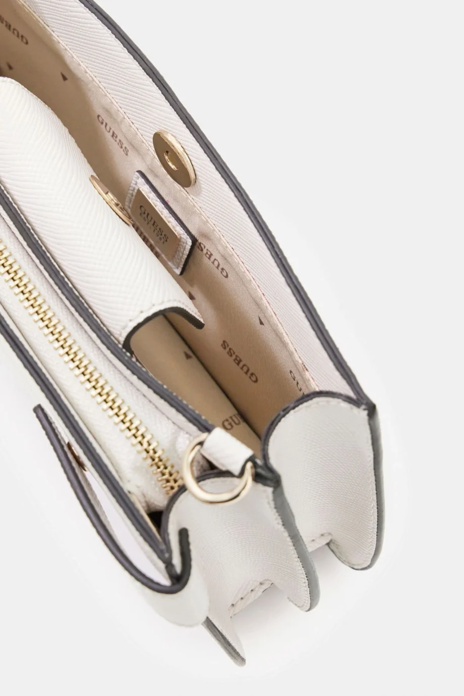 Guess Serenova Mini Çapraz Askılı Kadın Beyaz Çapraz Çanta HWZG8091720-OFF