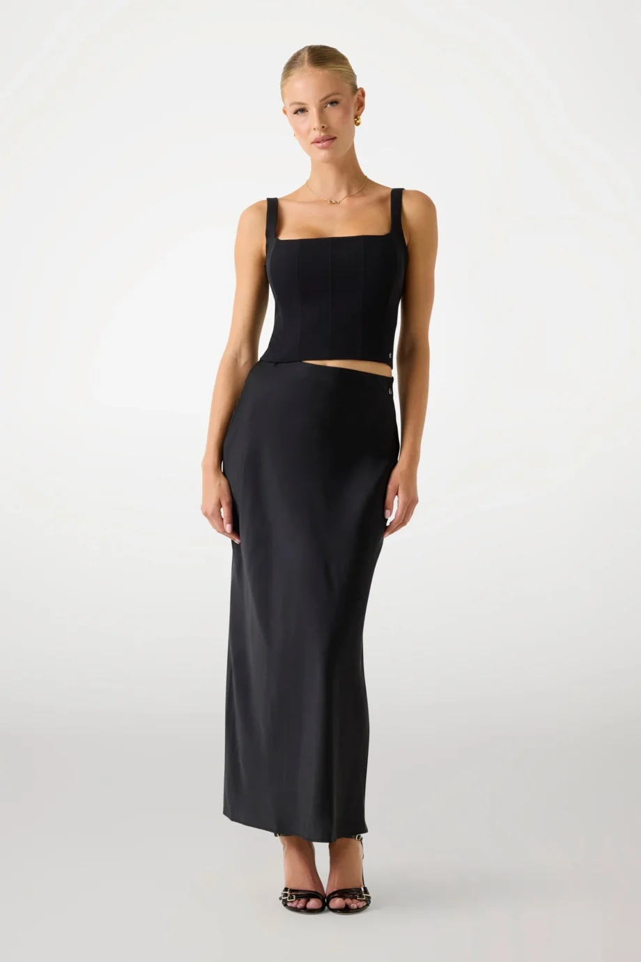 Guess Sibilla Kadın Siyah Kalem Etek W5YD55WF1T2-JBLK