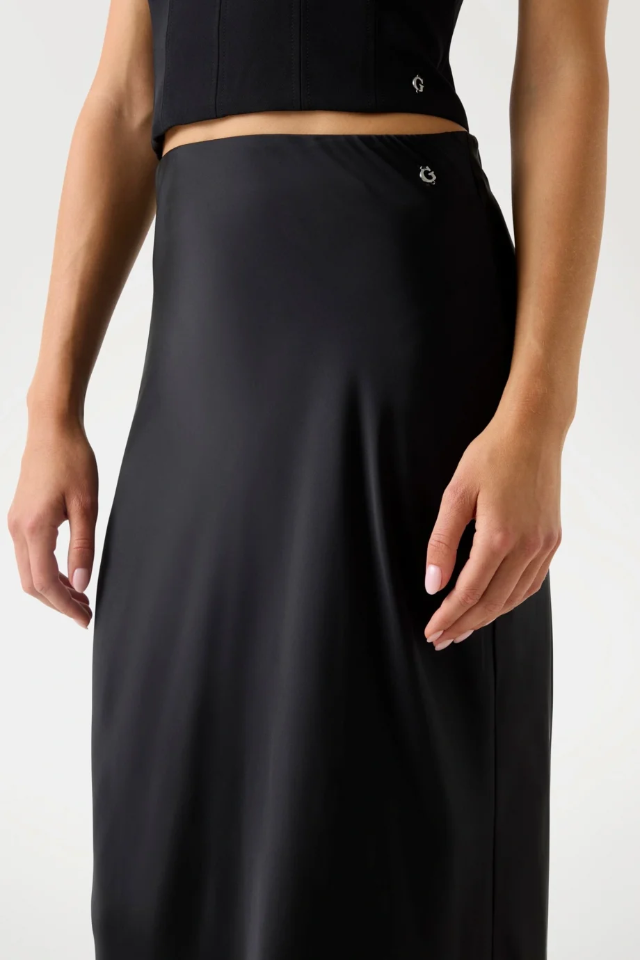 Guess Sibilla Kadın Siyah Kalem Etek W5YD55WF1T2-JBLK