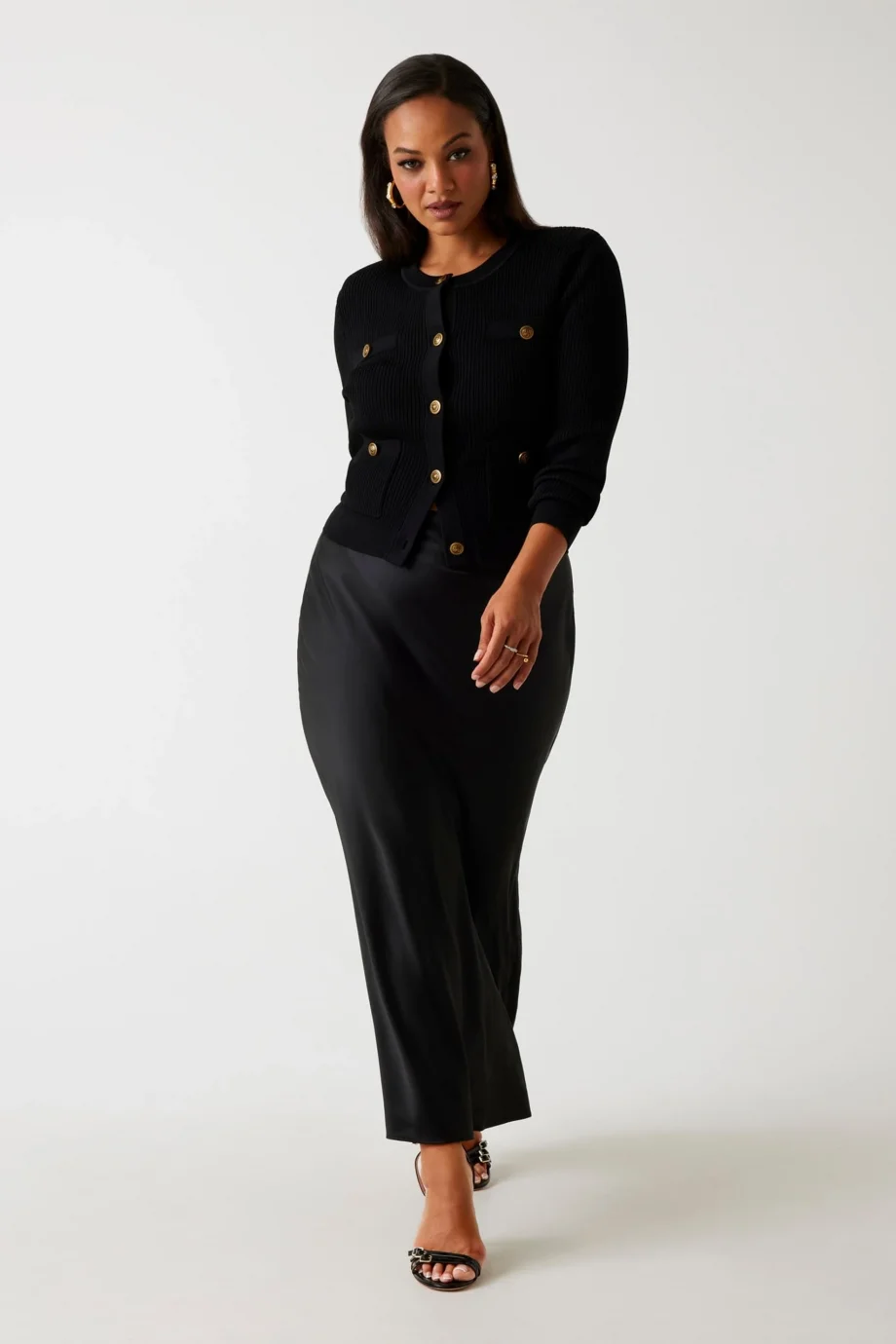 Guess Sibilla Kadın Siyah Kalem Etek W5YD55WF1T2-JBLK