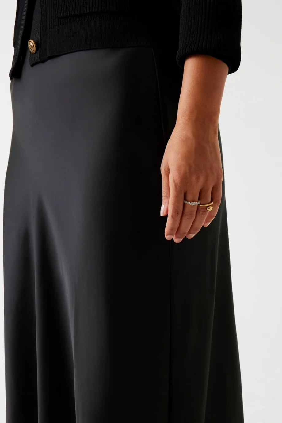 Guess Sibilla Kadın Siyah Kalem Etek W5YD55WF1T2-JBLK