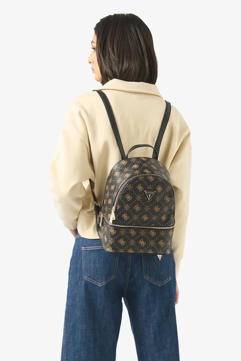 Guess Silia Küçük Kadın Kahverengi Valiz TWGP9890032-ESL