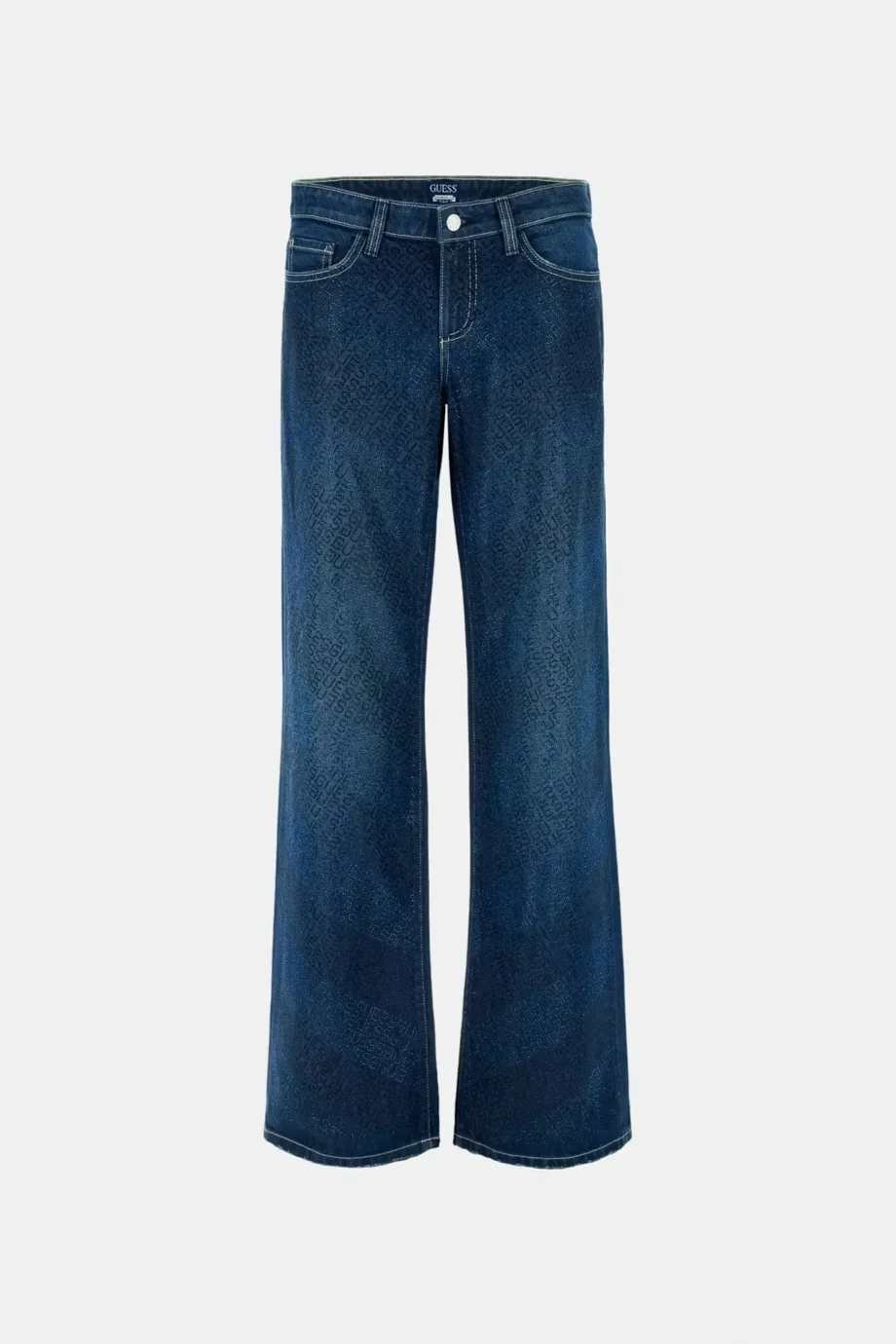 Guess Slouchy Kadın Lacivert Regular Fit Jean W5BA1DD0741-CSSN