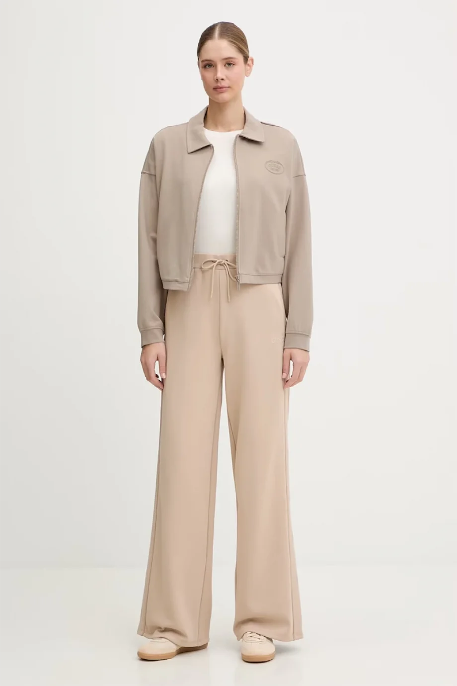 Guess Sonia Bisiklet Yaka Kısa Kollu Kadın Beyaz T-shirt V6RI17KD741-G1O6