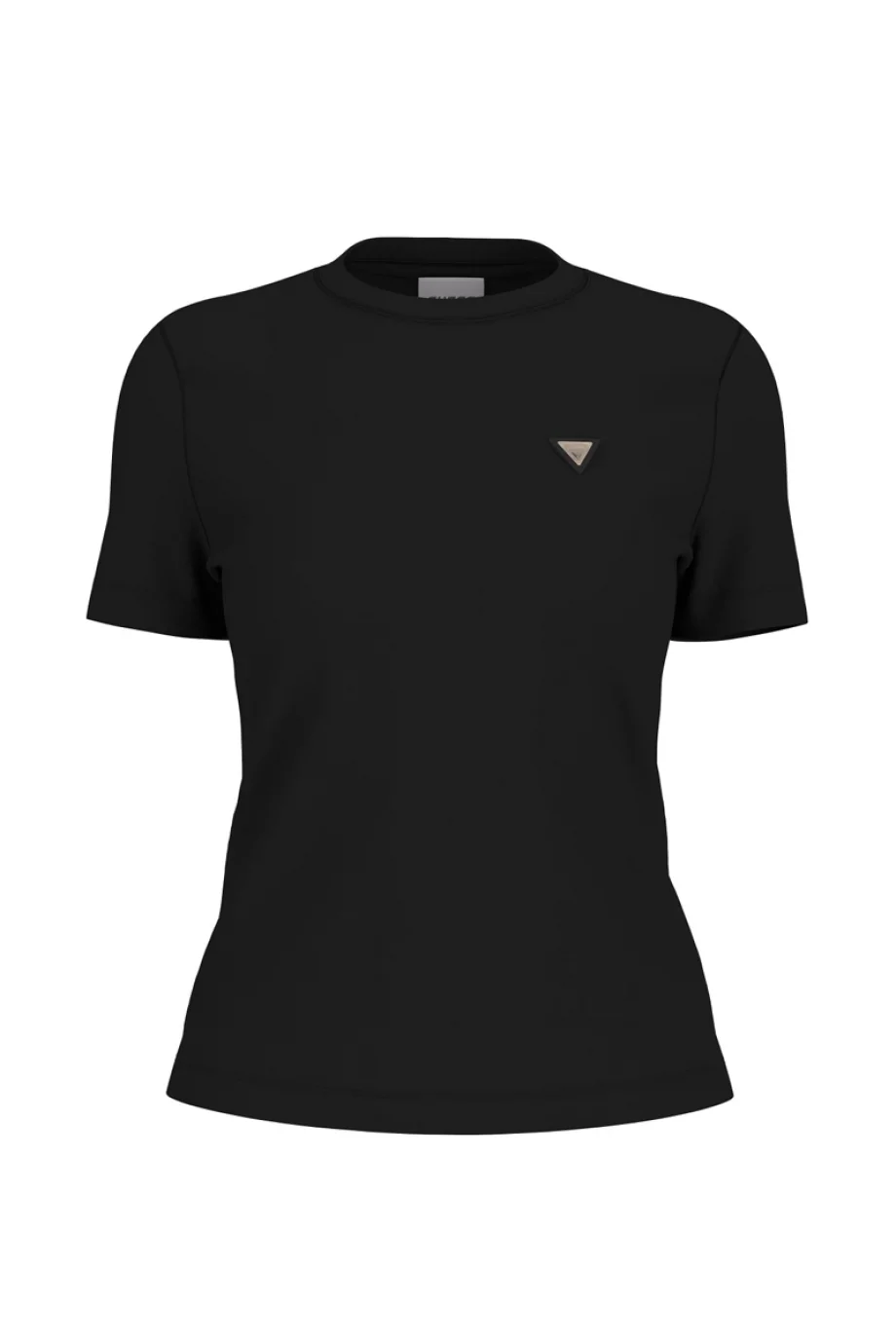 Guess Sonia Bisiklet Yaka Kısa Kollu Kadın Siyah T-shirt V6RI17KD741-JBLK