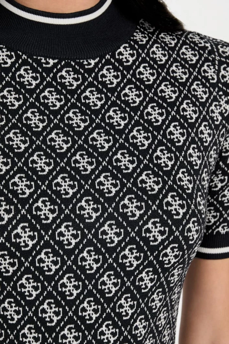 Guess Ss Lise Kadın Mavi Triko Elbise W3YK39Z37K0-FBCF