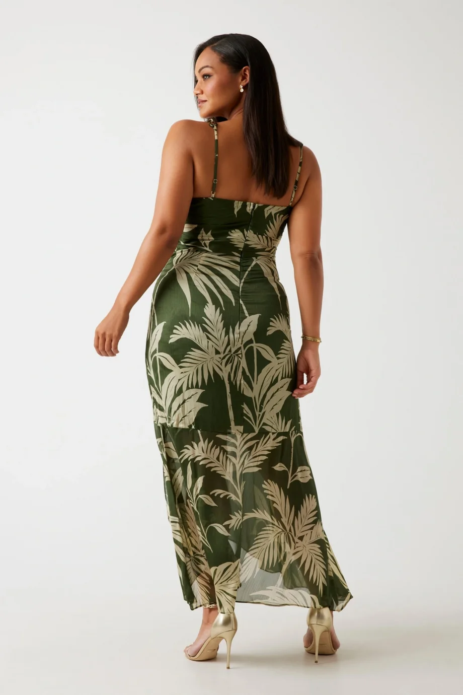 Guess Stacie Kadın Çok Renkli A Kesim Elbise W5YK64WCWF2-P8HH