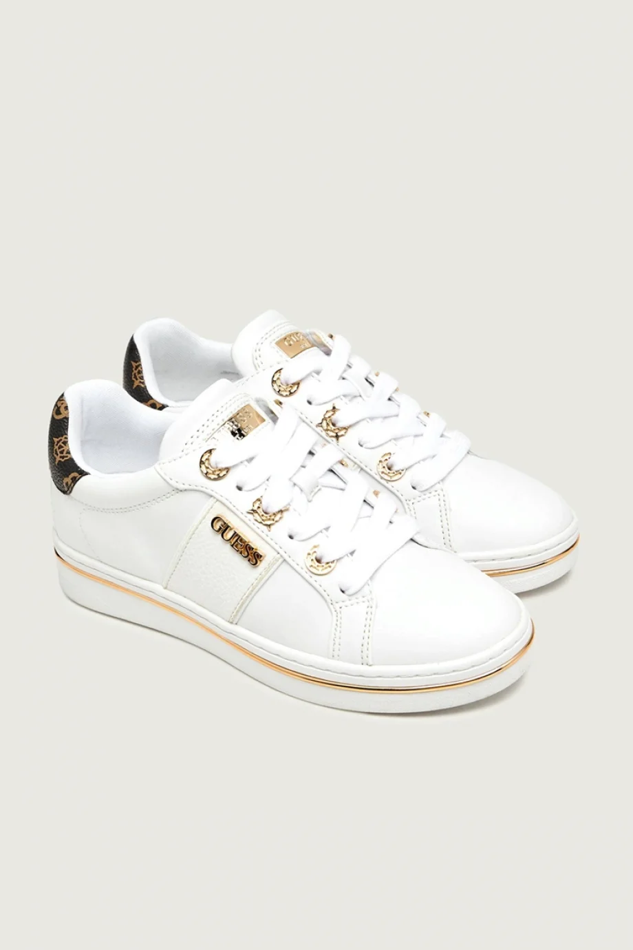 Guess Stew Kadın Beyaz Sneaker FLPSTWELE12-WHITE