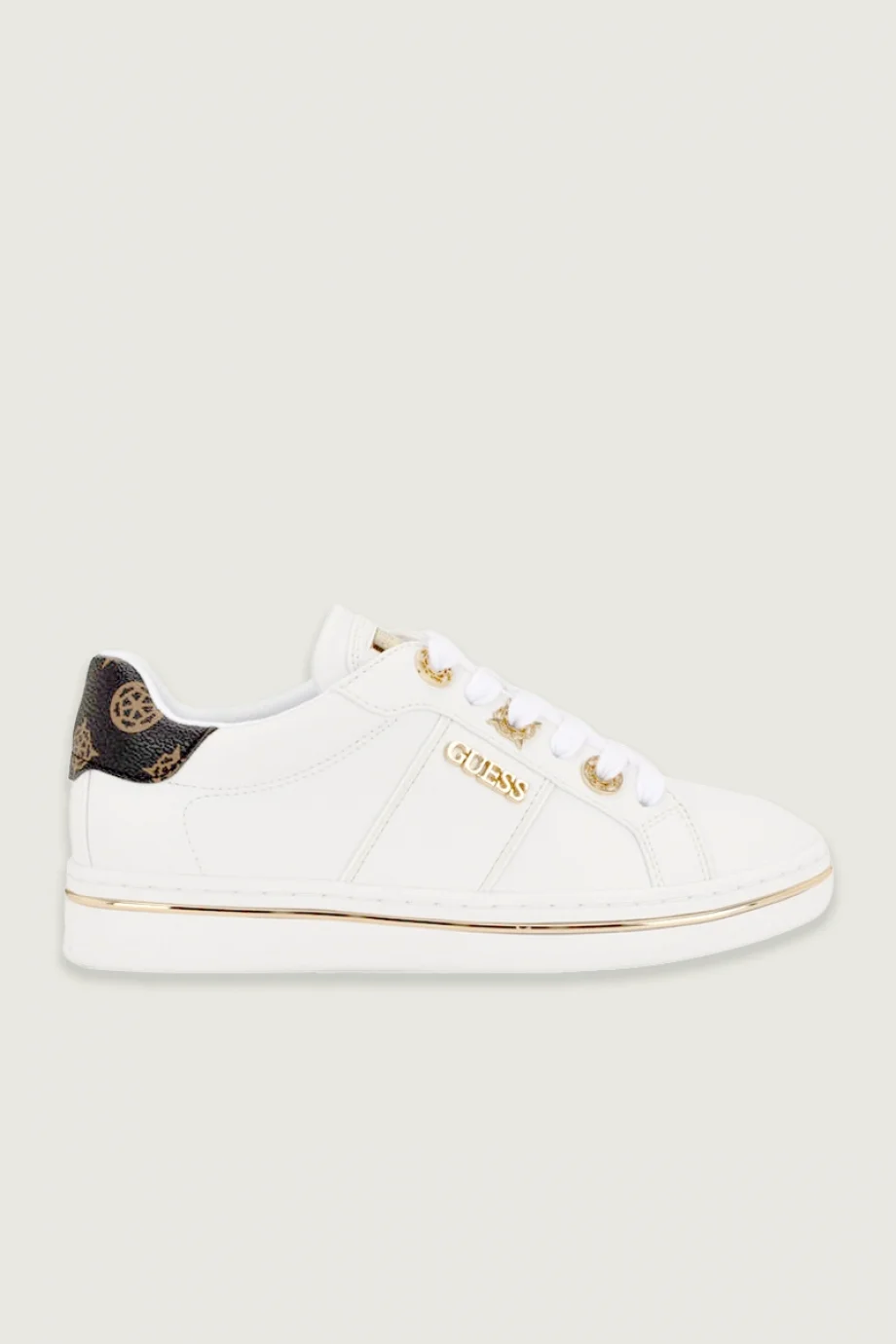 Guess Stew Kadın Beyaz Sneaker FLPSTWELE12-WHITE