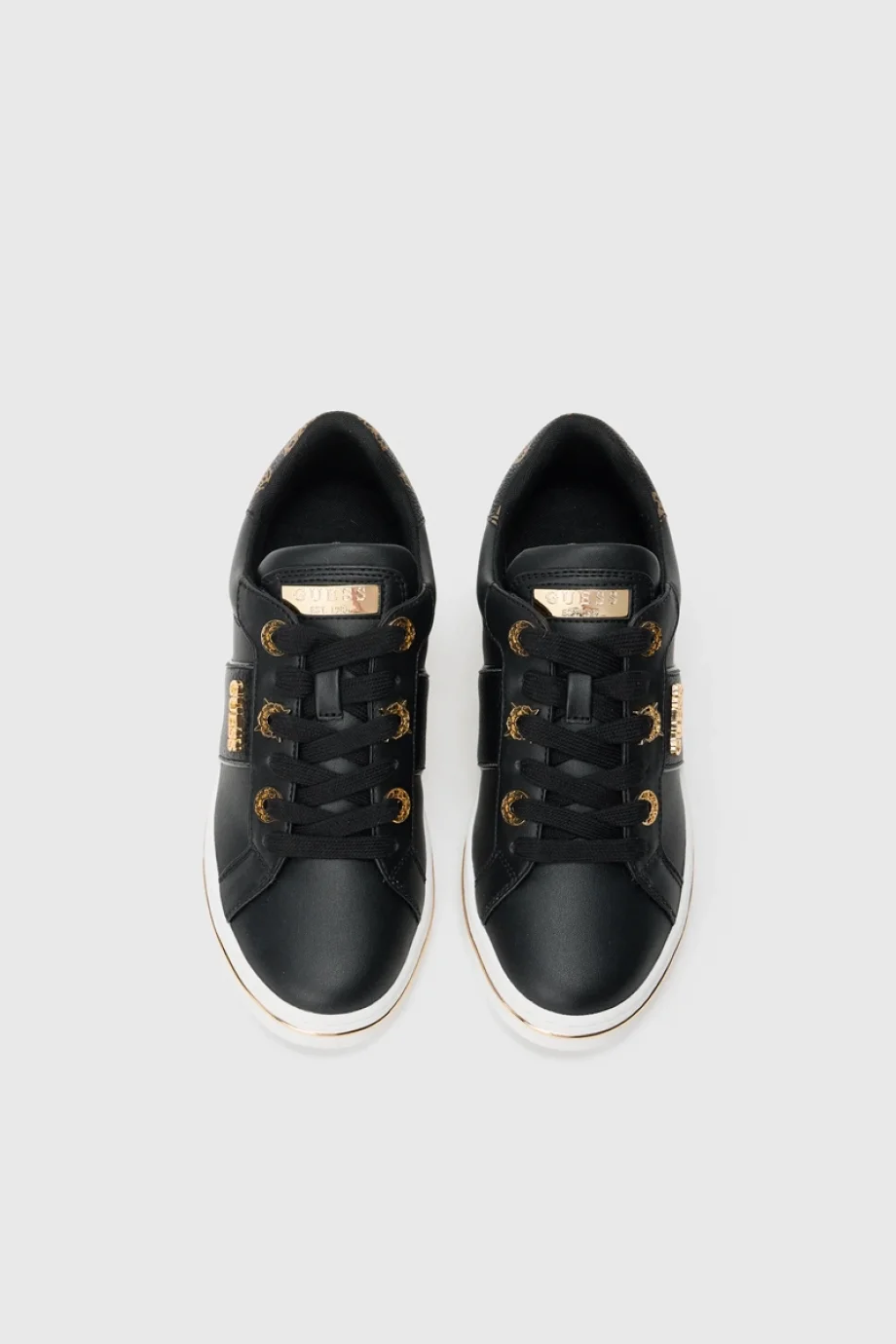 Guess Stew Kadın Siyah Sneaker FLPSTWELE12-BLACK