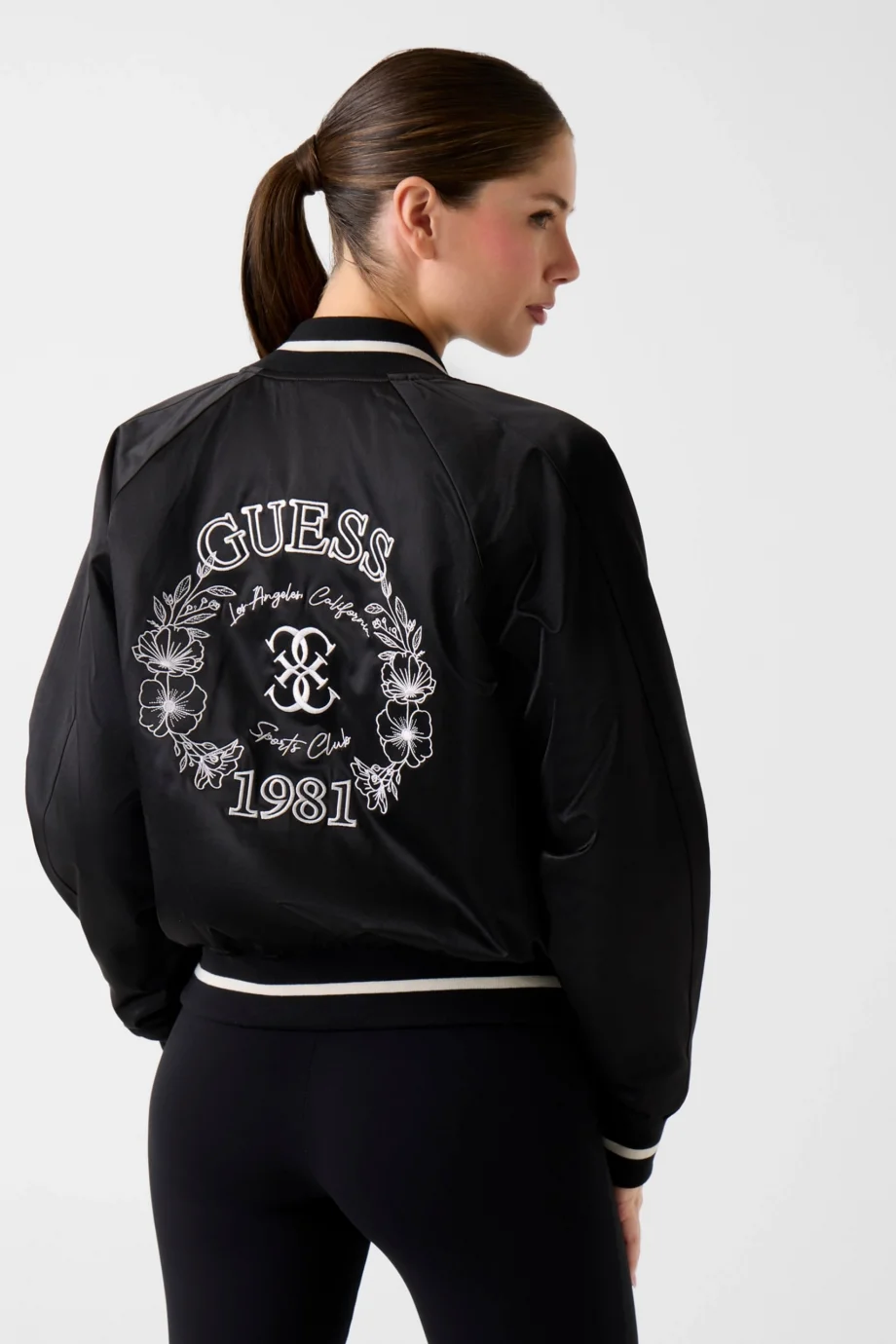 Guess Tamara Kadın Siyah Ceket V6RL02WL022-JBLK