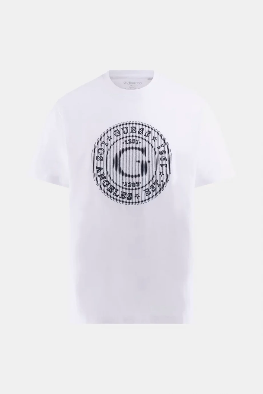 Guess Tee Erkek Beyaz Regular Fit T-Shirt M5BI15K8FQ4-G011