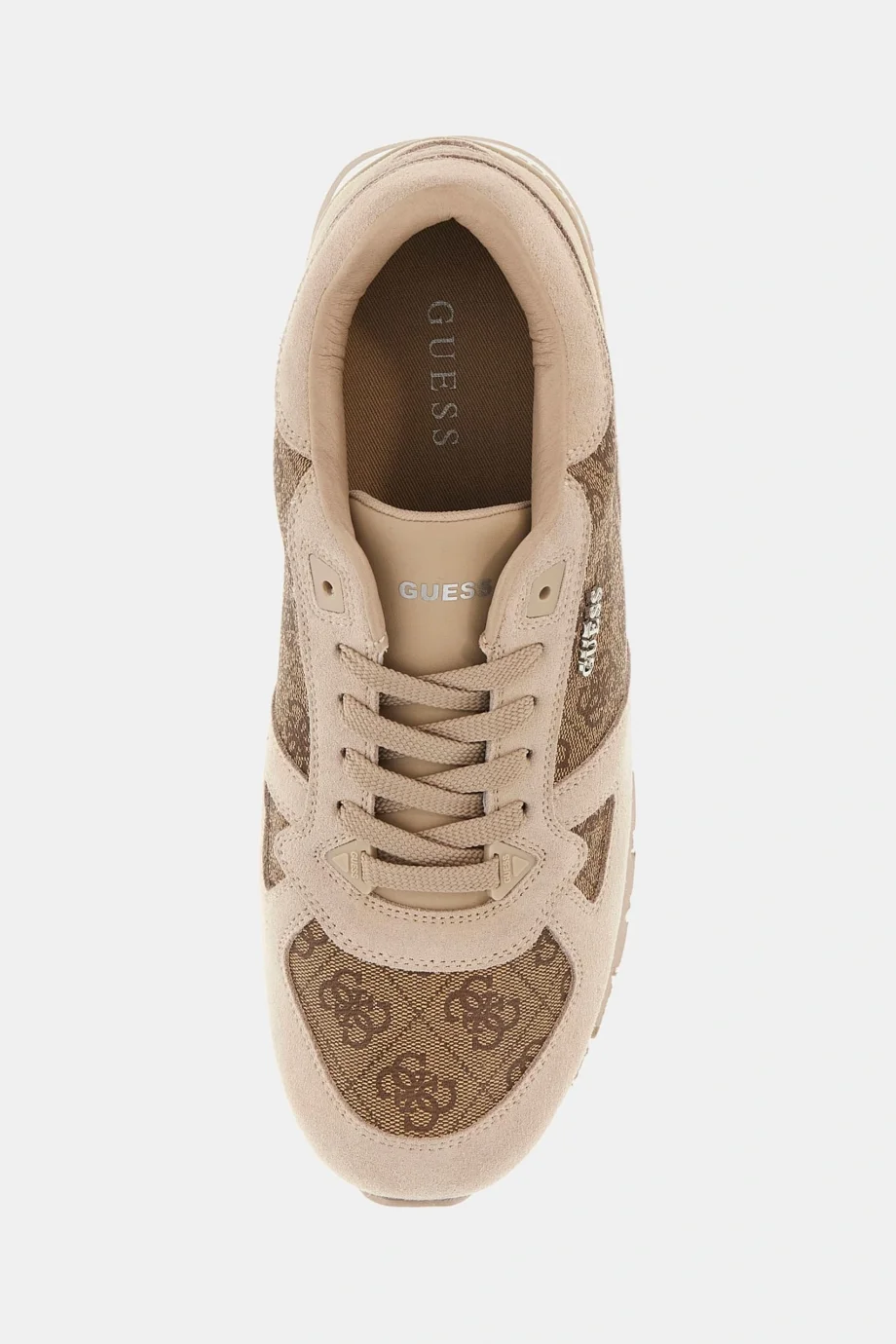 Guess Tresa Erkek Bej/Kahverengi Sneaker FMTTREELL12-BEIBR