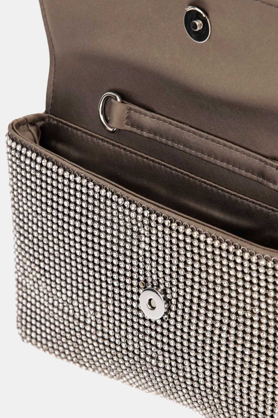 Guess Twiller Kadın Gri Clutch Çanta HWRY9350700-SIL