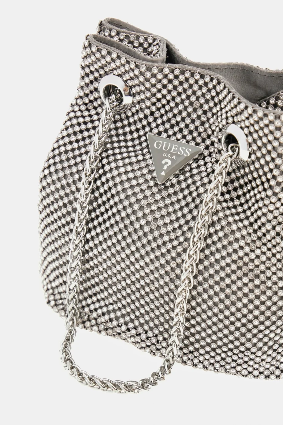 Guess Twiller Kadın Gri Clutch Çanta HWRY9350750-SIL