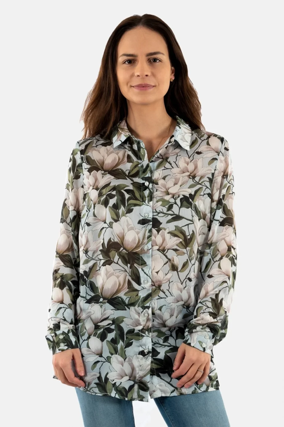 Guess Uzun Kollu Clouis Kadın Çok Renkli Gömlek W6RH73WDW82-PM6A