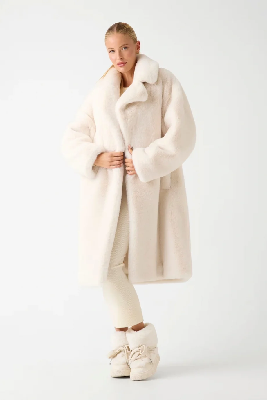 Guess Vanna Kadın Beyaz Kürk W5BL95WJ110-F0D9