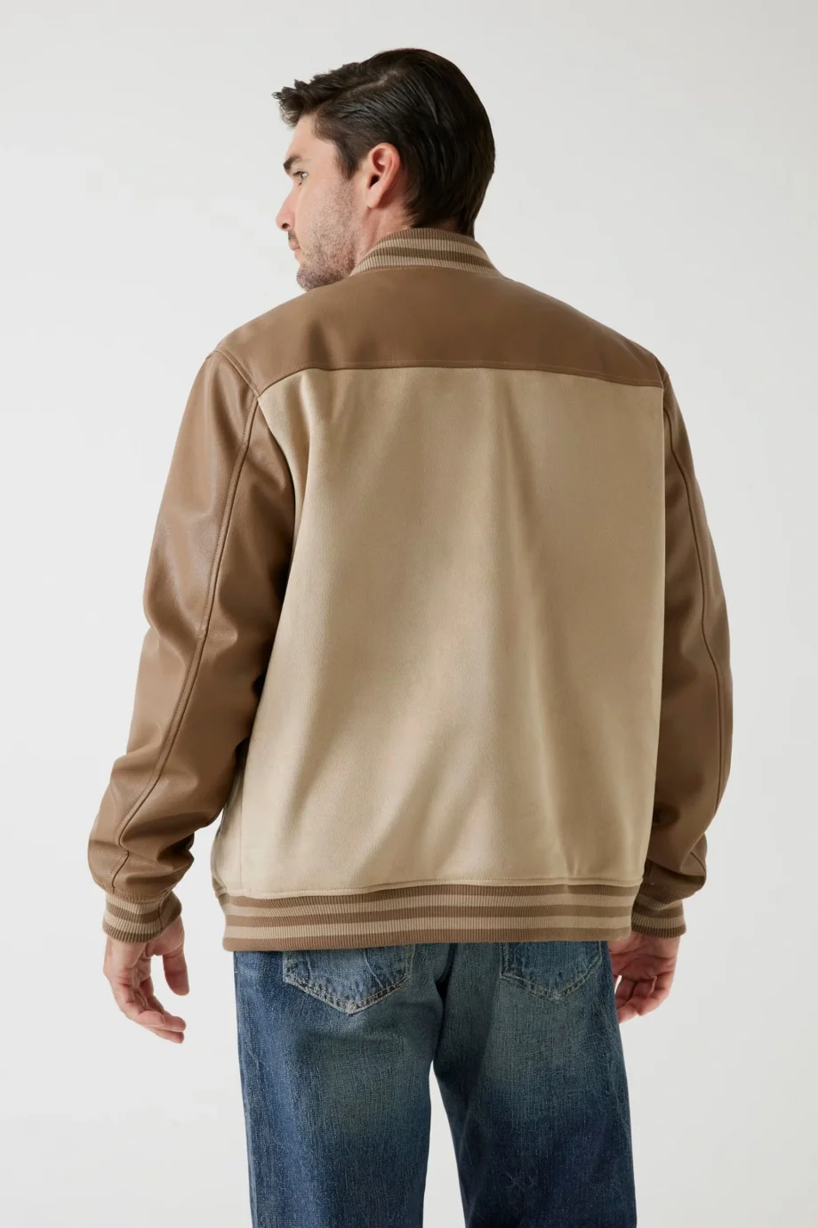 Guess Varsity Erkek Çok Renkli Bomber Ceket M5BL2BK1062-FN47