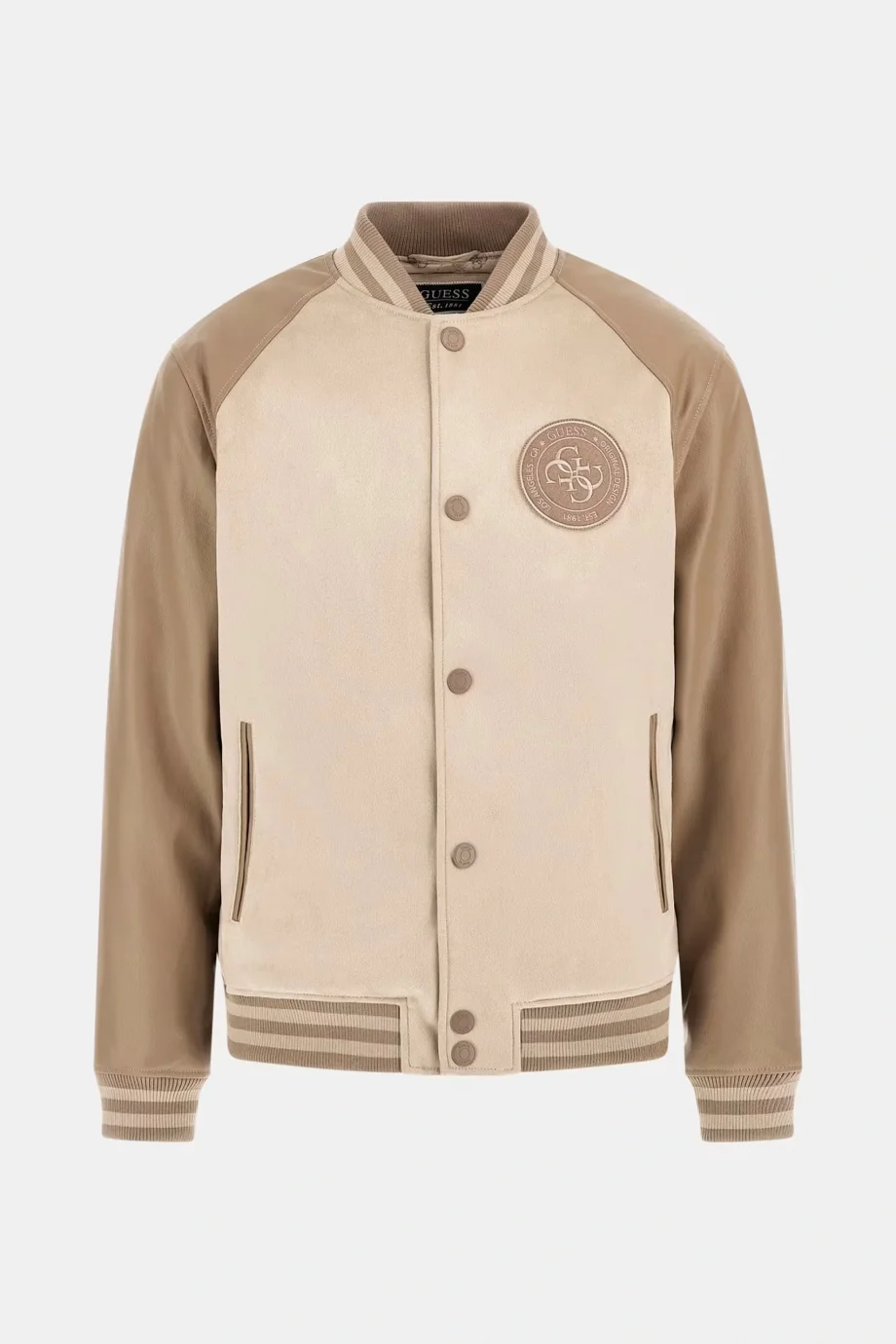 Guess Varsity Erkek Çok Renkli Bomber Ceket M5BL2BK1062-FN47