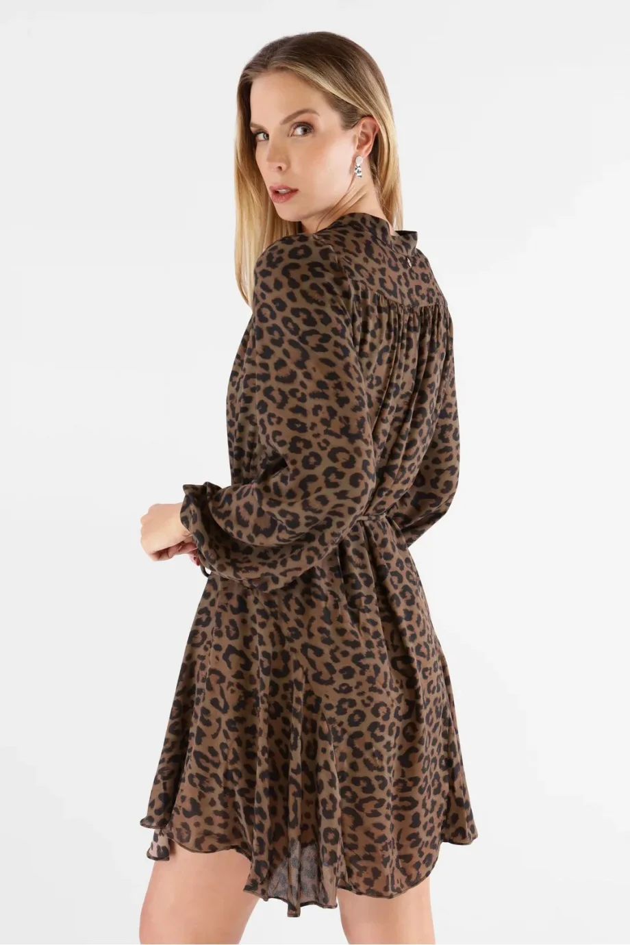 Guess Wanda Kadın Çok Renkli Elbise W5BK51WGLA2-P1UK