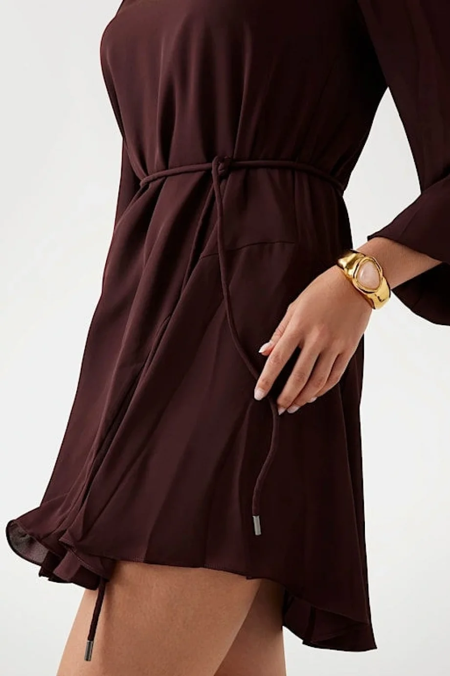 Guess Wanda Kadın Kahverengi Elbise W5BK51WGLA2-G1G5