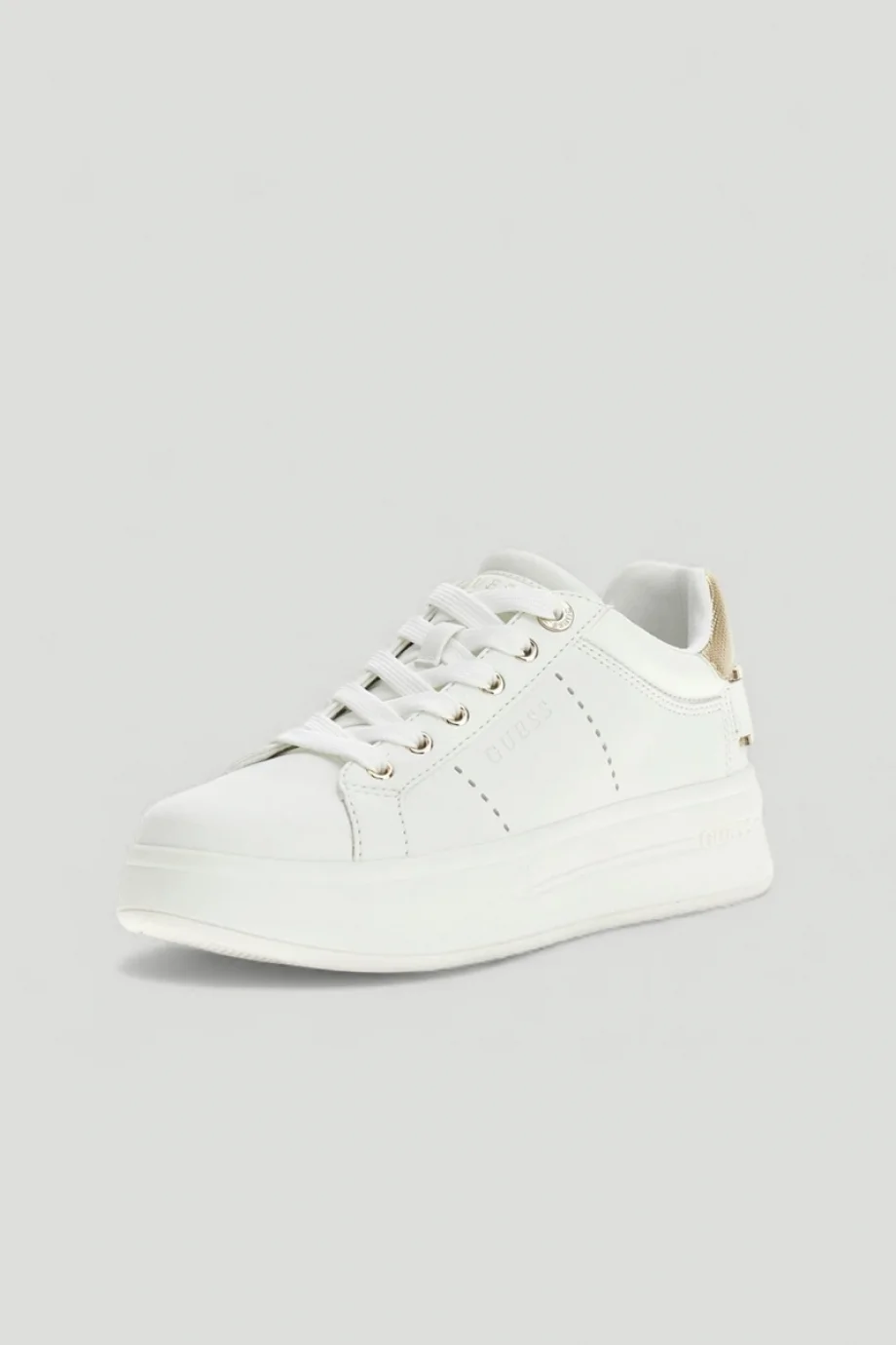 Guess Wesli Kadın Beyaz Sneaker FLPWESELE12-WHIGO