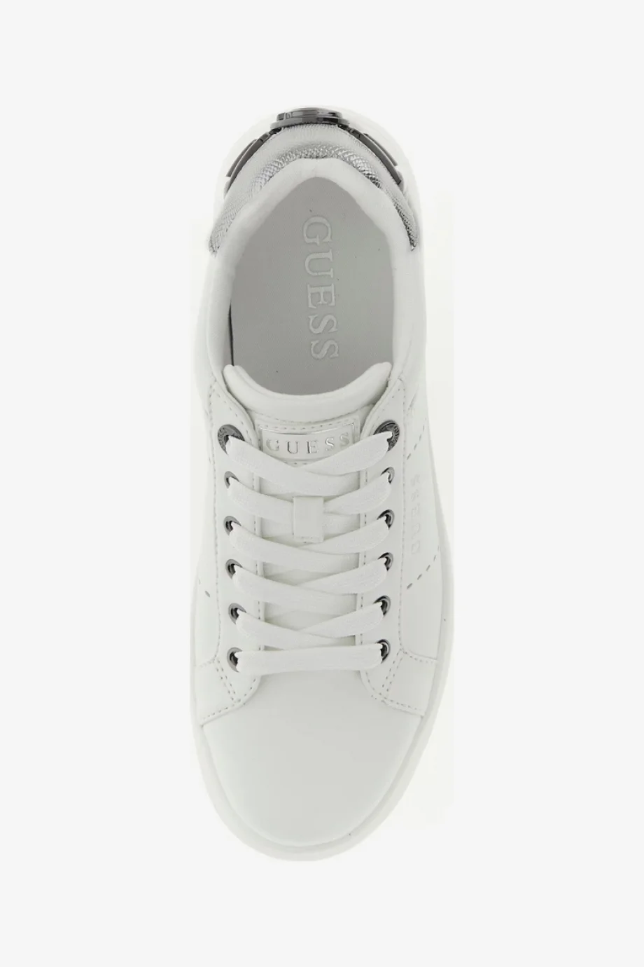 Guess Wesli Kadın Beyaz Sneaker FLPWESELE12-WHISI