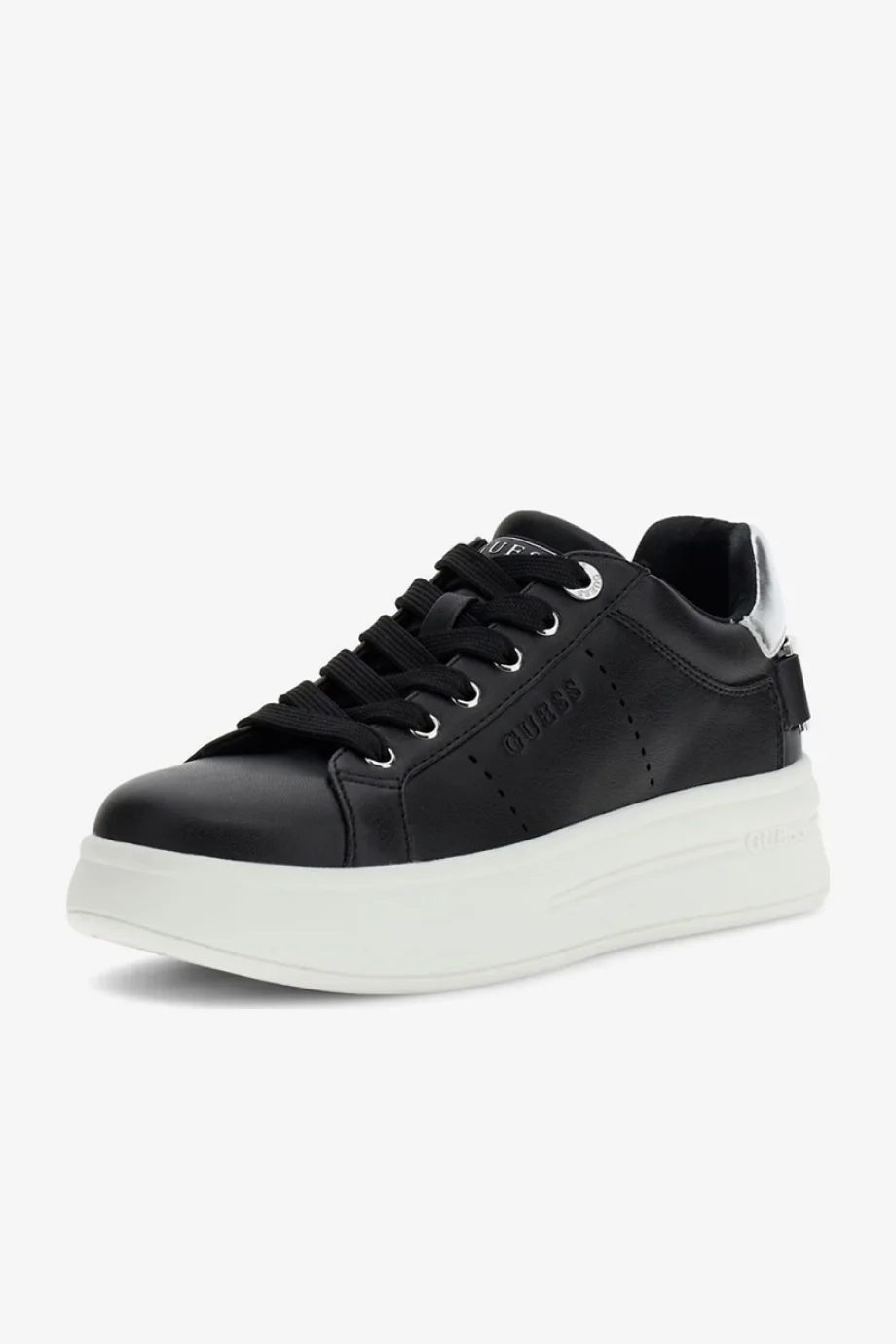 Guess Wesli Kadın Siyah Sneaker FLPWESELE12-BLACK