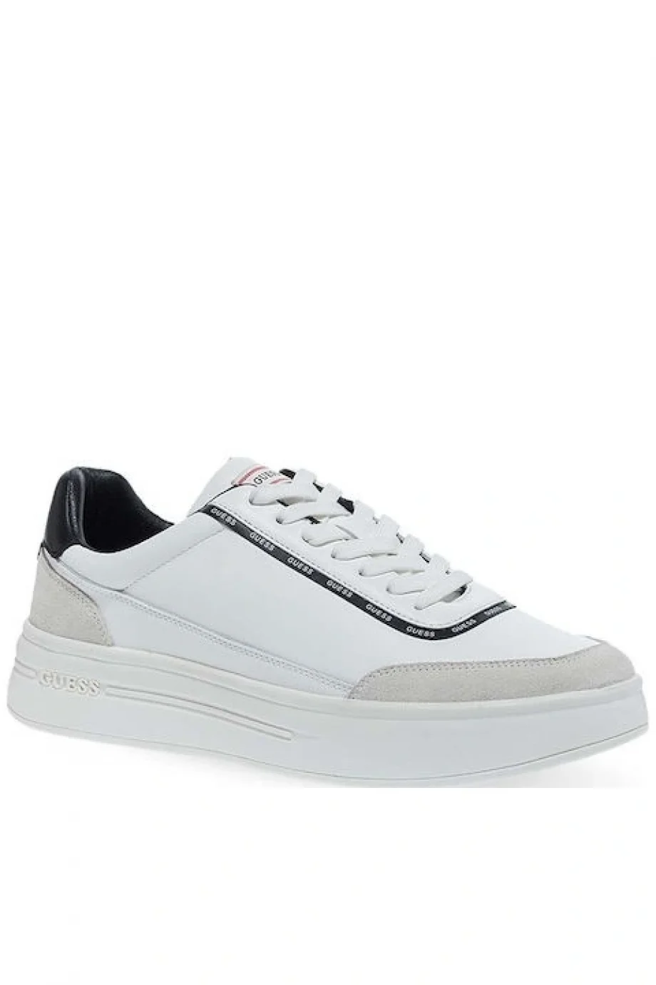 Guess Winno Erkek Beyaz Deri Sneaker FMTWI3ELE12-WHITE
