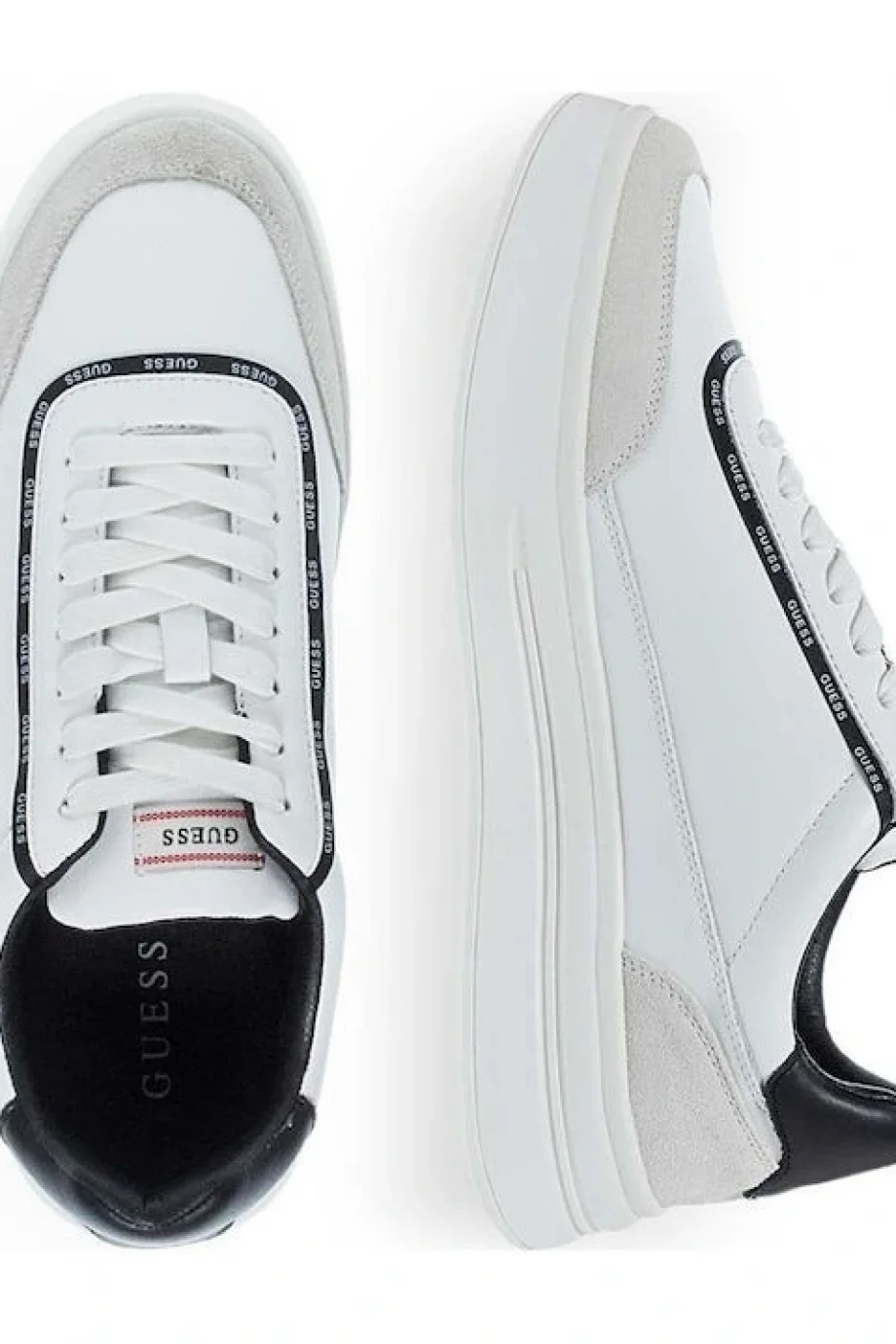 Guess Winno Erkek Beyaz Deri Sneaker FMTWI3ELE12-WHITE