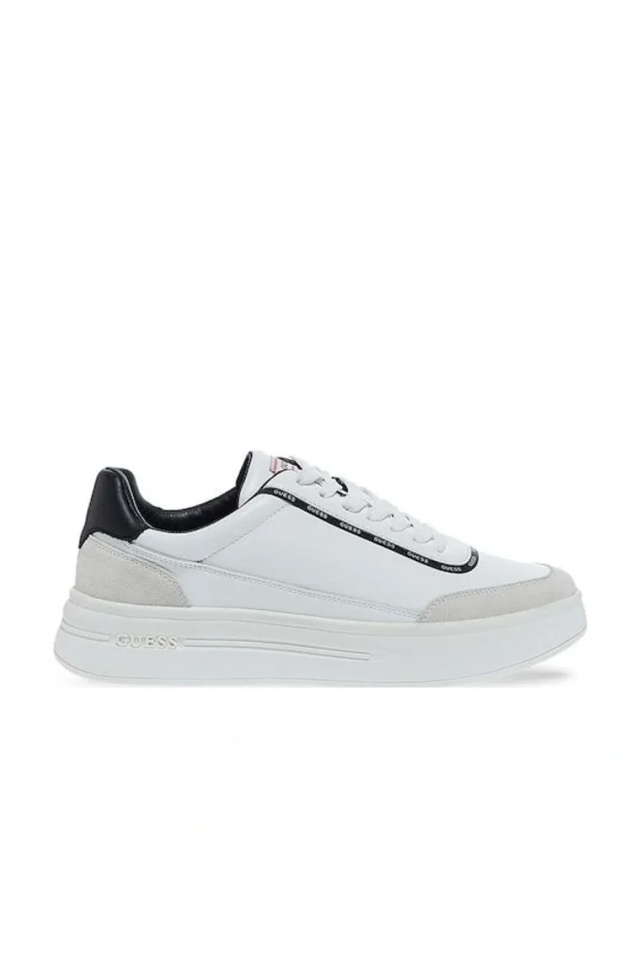 Guess Winno Erkek Beyaz Deri Sneaker FMTWI3ELE12-WHITE
