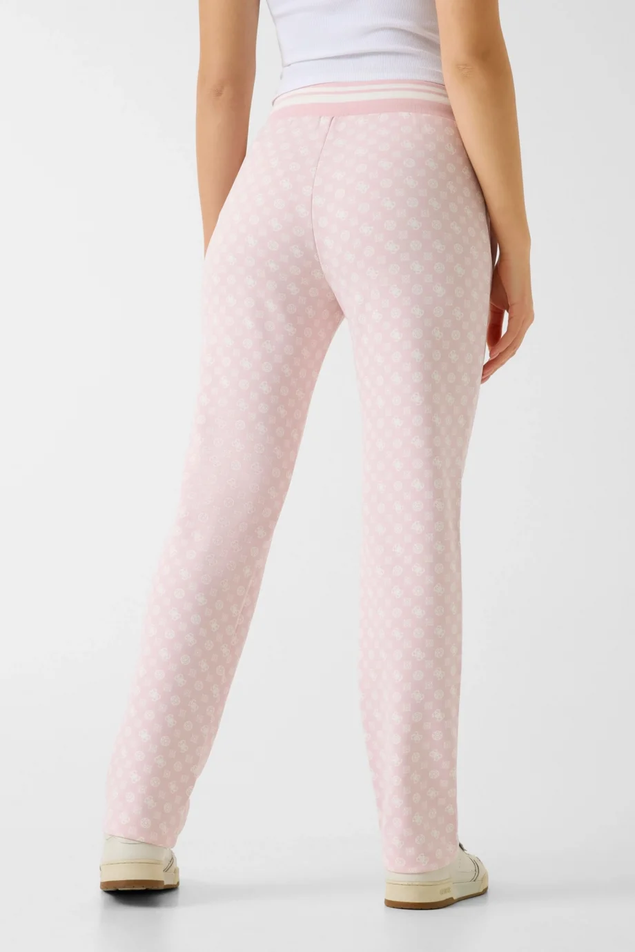 Guess Yeni Aggie Uzun Kadın Pembe Eşofman Altı V5YB20KB212-P6GZ