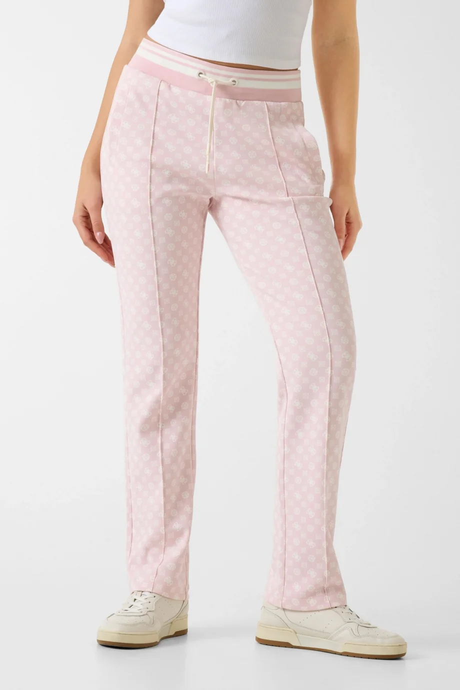 Guess Yeni Aggie Uzun Kadın Pembe Eşofman Altı V5YB20KB212-P6GZ