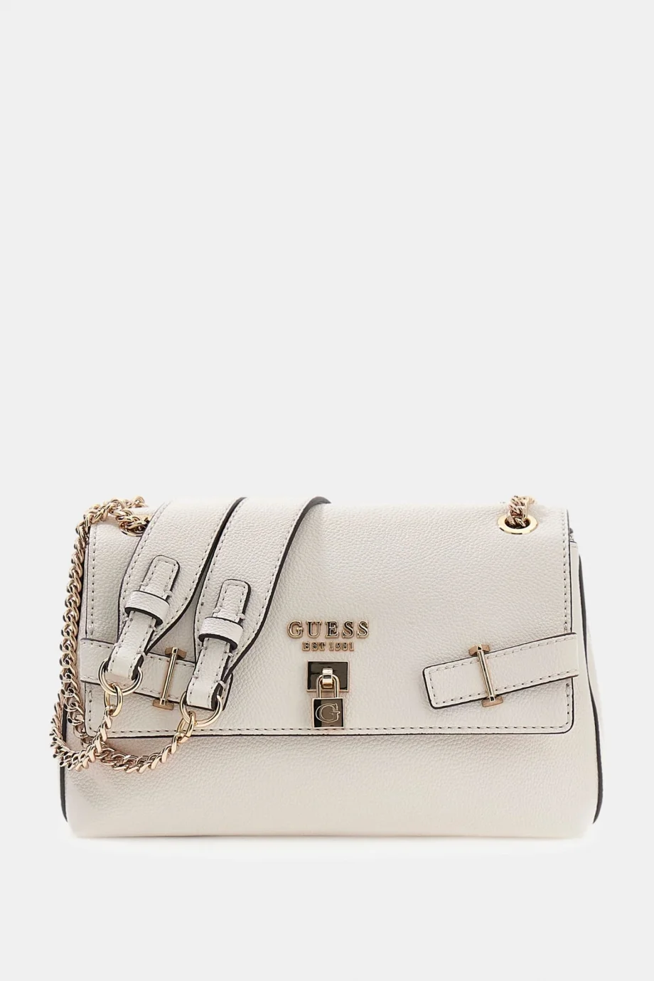 Guess Yesba Dönüştürülebilir Çapraz Askılı Kadın Beyaz Omuz Çantası HWBG7833210-OFF