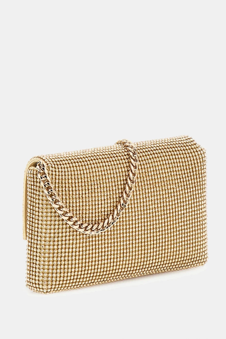 Guess Zalina Kadın Altın Clutch Çanta HWRP9350700-GOL