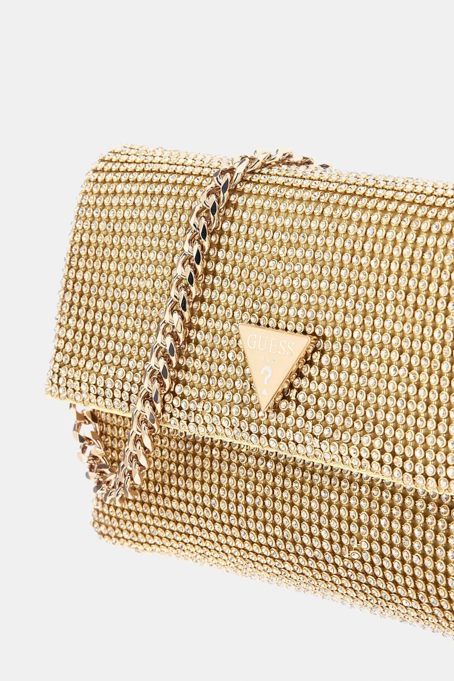 Guess Zalina Kadın Altın Clutch Çanta HWRP9350700-GOL