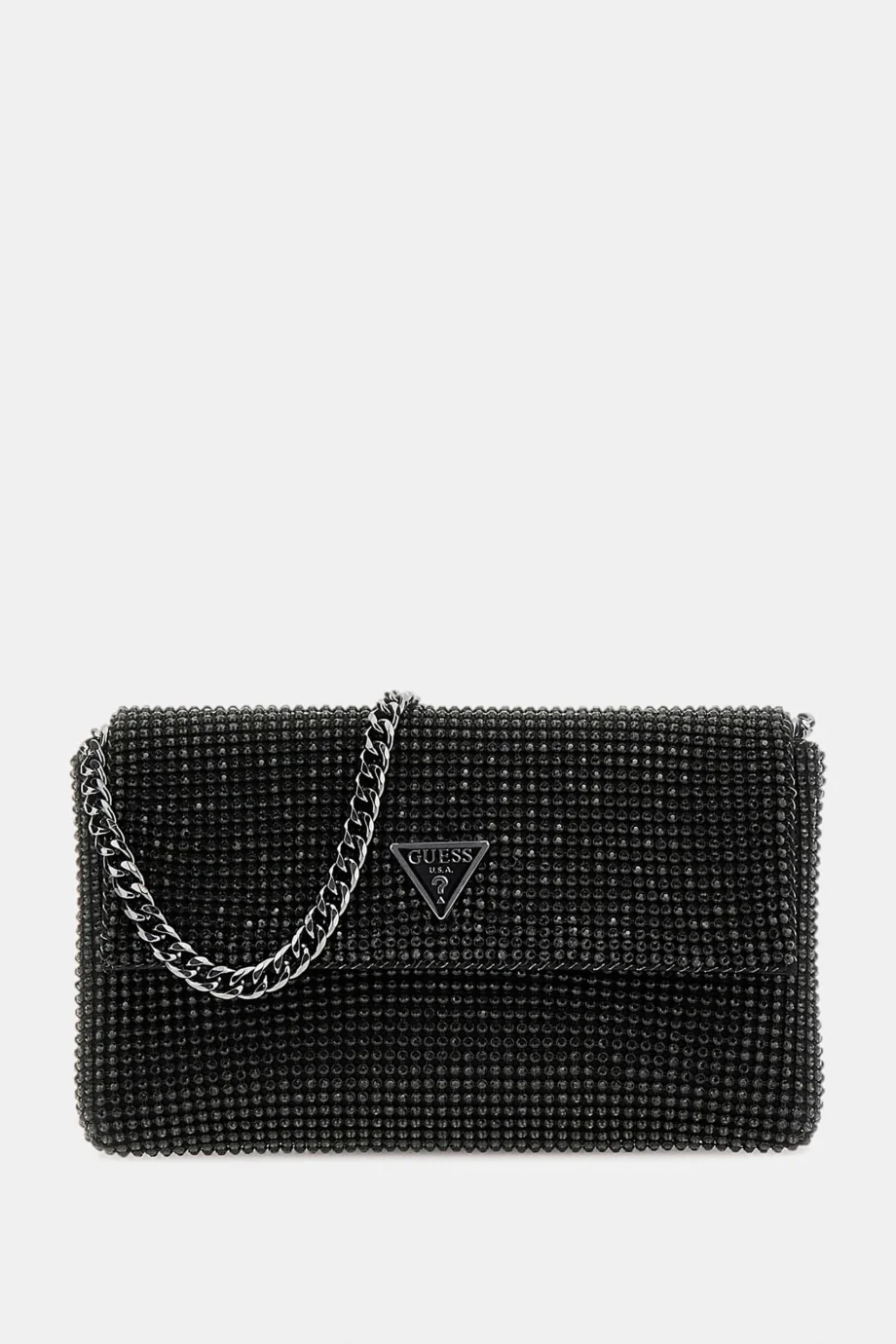 Guess Zalina Kadın Siyah Clutch Çanta HWRB9350700-BLA